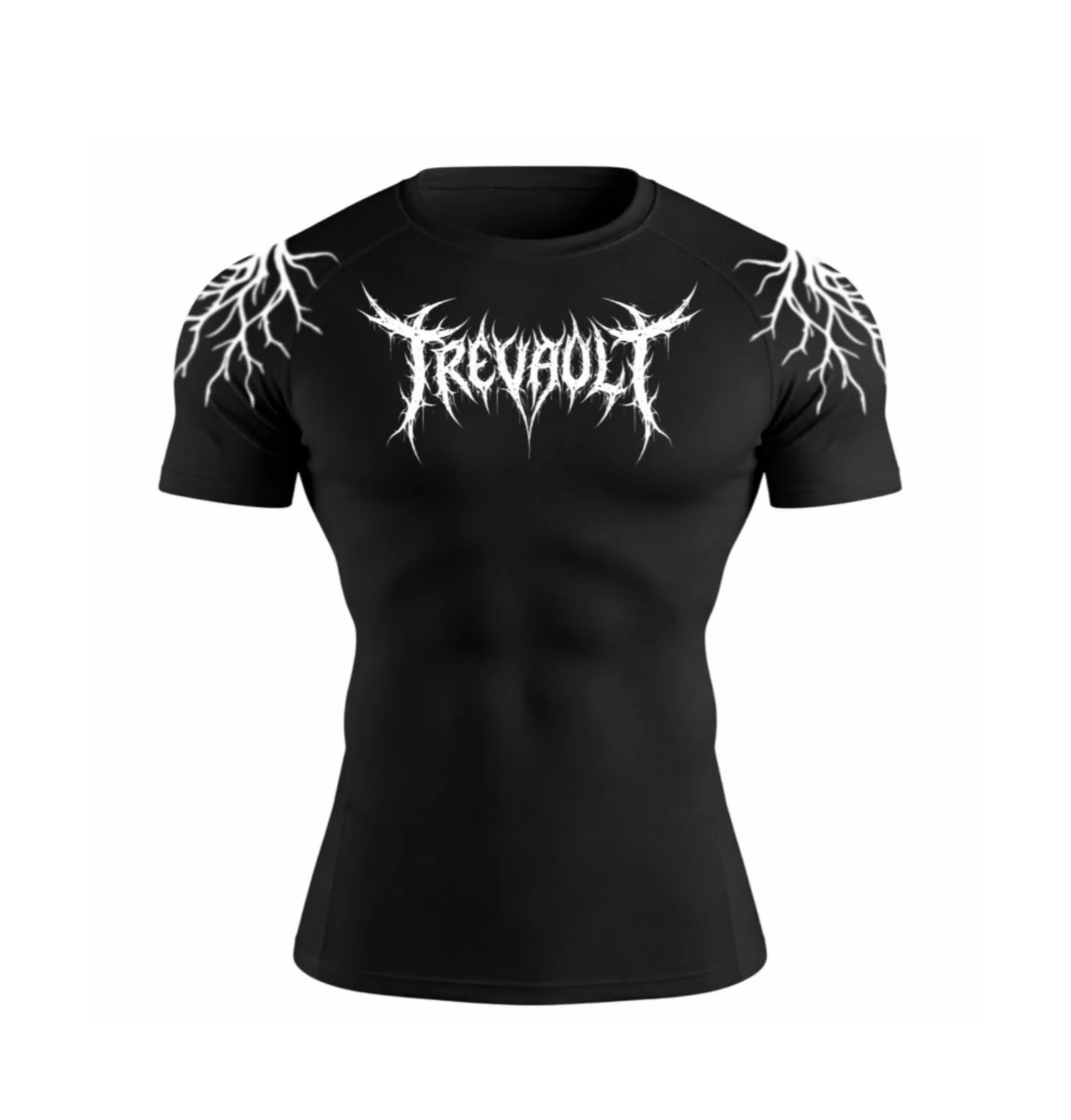 Compression T-shirt trevaul black