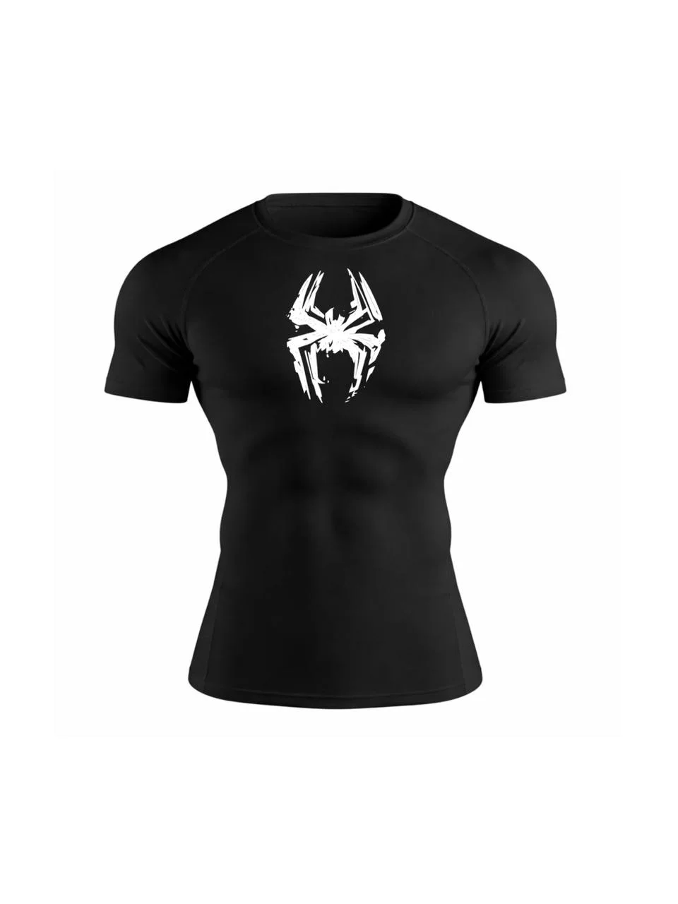 Compression T-shirt SPIDERT black