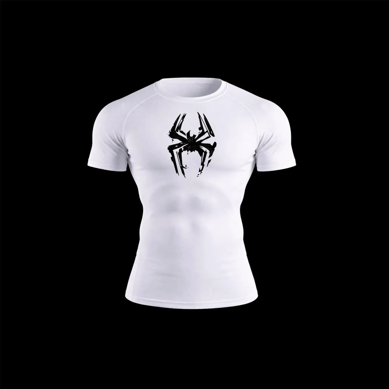 Compression T-shirt SPIDER WHITE