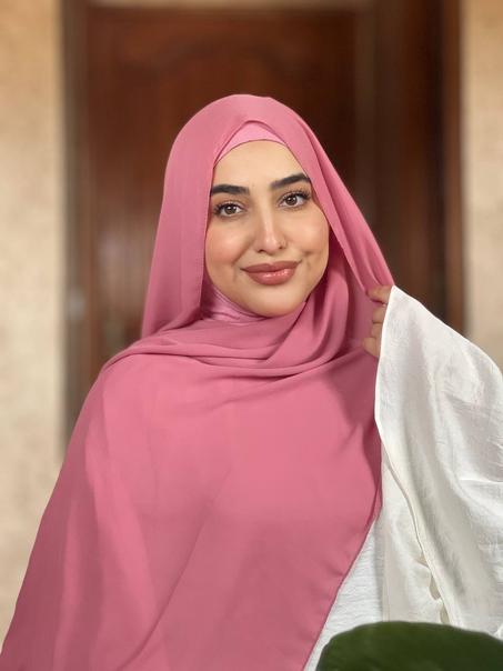 باك 5 قطع حجاب وردي