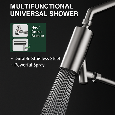 "Douche Universelle Multifonctionnelle