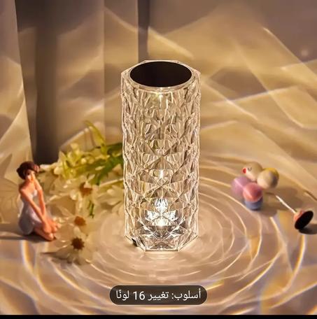 مصباح المكتب كريستال