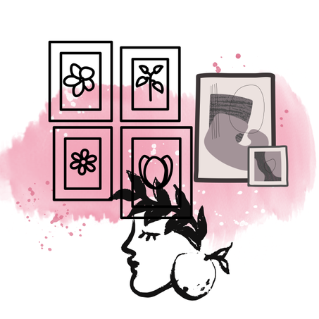 اللوحات و الشعارات التزينية