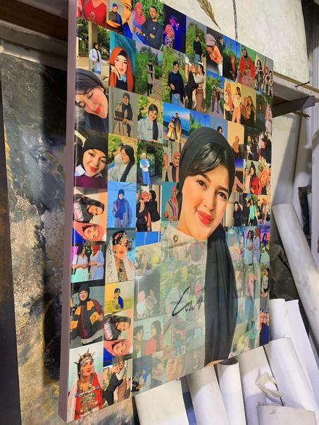 لوحة بصور الذكريات