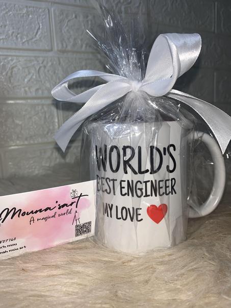 كوب صورة أو عبارة