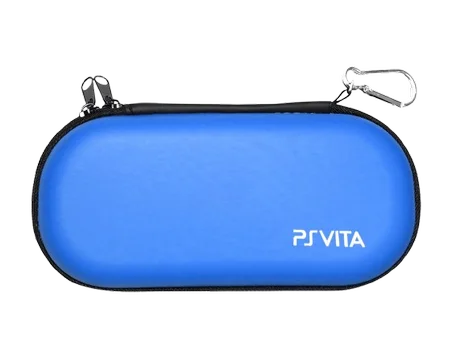 Bag Pouch Travel Carry Shell Case/Cover PSVita 1000 2000 Blue