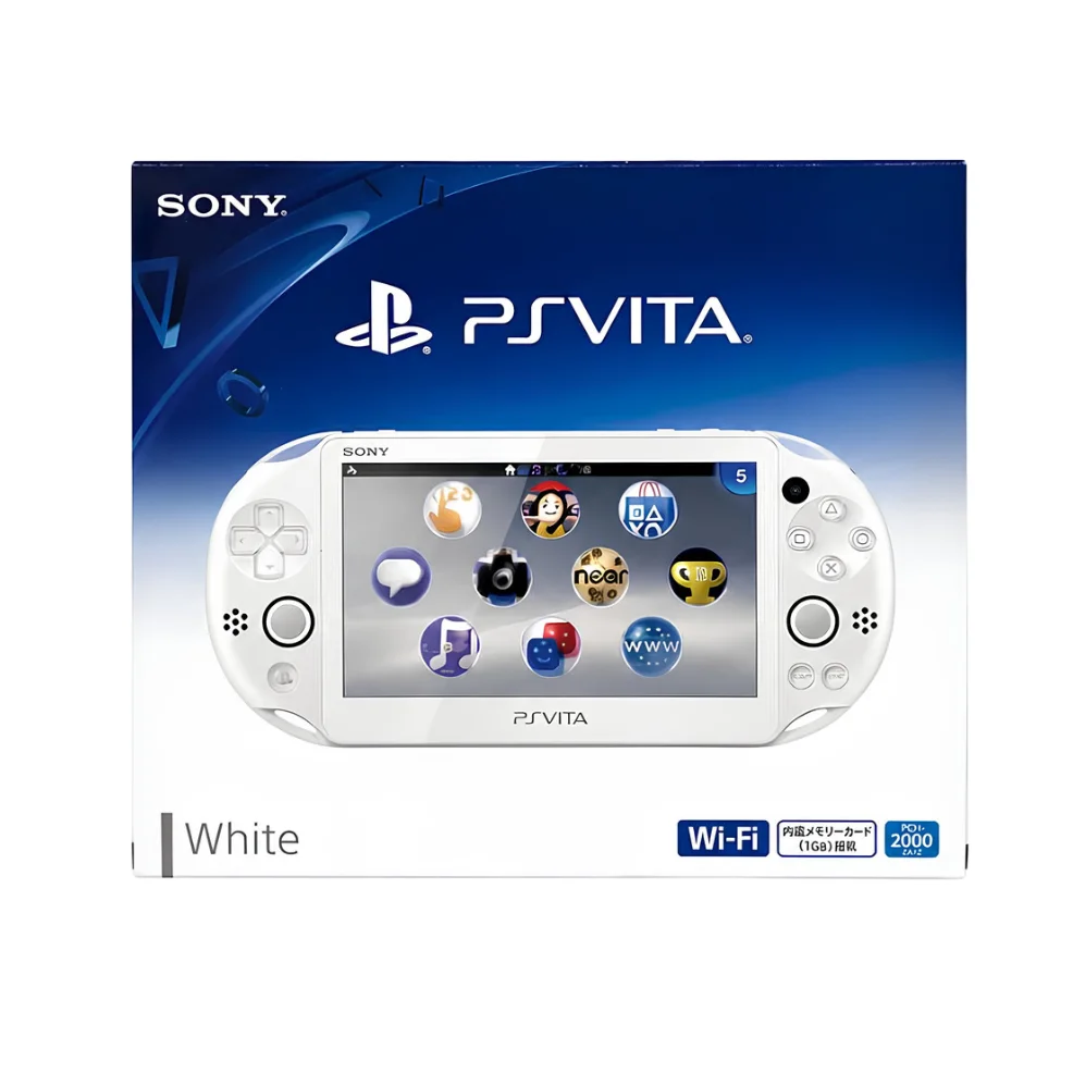 PlayStation Vita Slim - White With Box - Ready to Play Collection