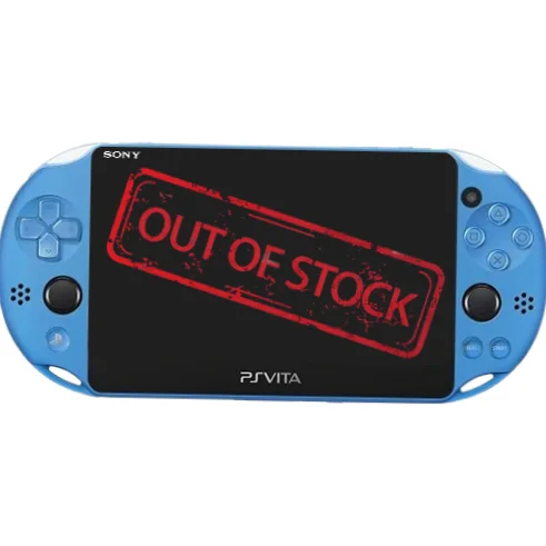 PlayStation Vita Slim - Aqua Blue - Ready to Play Collection