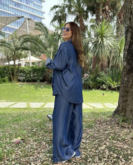 Ensemble jeans uni