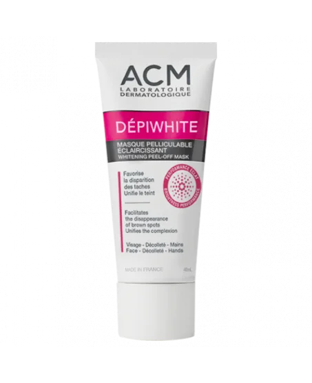 ACM DEPIWHITE MASQUE PELLICULABLE ÉCLAIRCISSANT 40 ML قناع مضيء لتفتيح البشرة 40 مل