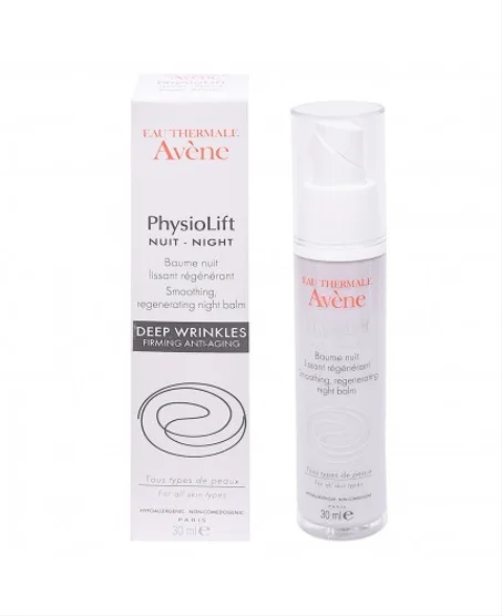 AVENE PHYSIOLIFT BAUME NUIT 30 ML بلسم الليل الليلي مناسب لجميع أنواع البشرة.
