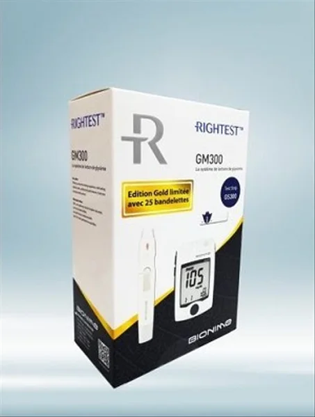 Bionime Lecteur Glycemie GM300 + 25 Bandelettes