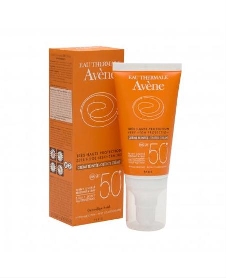 AVENE CRÈME SOLAIRE TEINTÉE SPF 50+ (50ML) كريم الشمس الملون