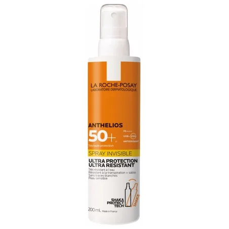 LA ROCHE POSAY ANTHELIOS SHAKA INVISIBLE SPRAY SPF 50+ (200ML) بخاخ غير مرئي SPF 50+ (200 مل)