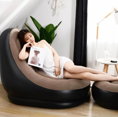 Gonflabl canapée chaise lit bouffée