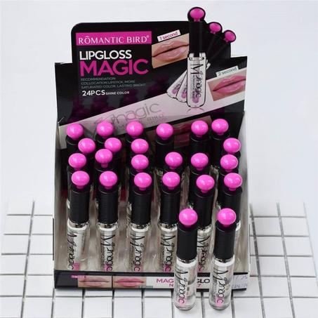 Magic lipgloss Romantic bird- lipstick makeup.