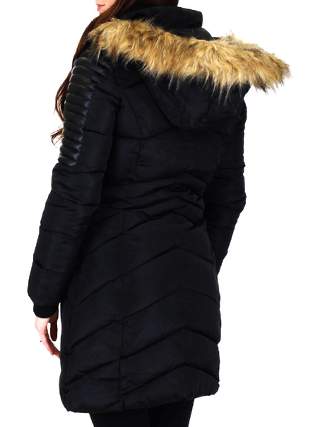 Nanette Nanette Lepore Womens Winter Quilted Puffer Coat