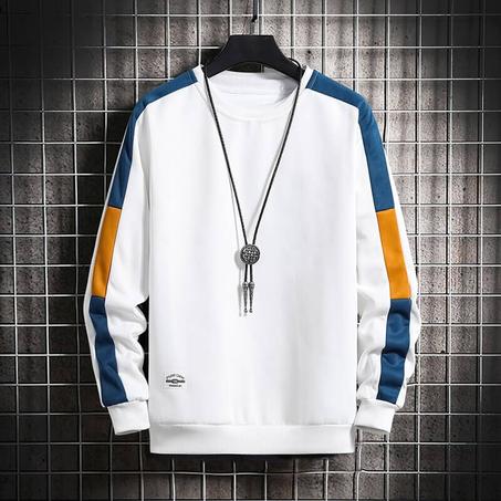 Long Sleeve Harajuku Sweatshirts Men 2021 New Fashion 6 Color