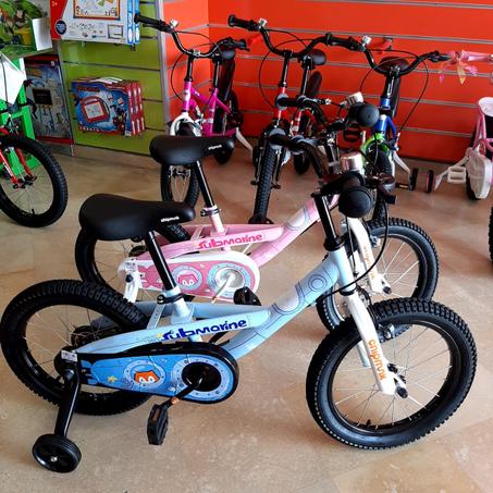 VÉLO ROYALBABY 16" SUBMARINE (ROSE,BLEU)