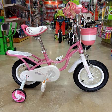 Vélo pour fille Royalbaby Pink Swan 12 "
