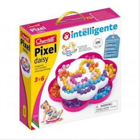 Jeu mosaique Enfant - Pixel Daisy -Quercetti