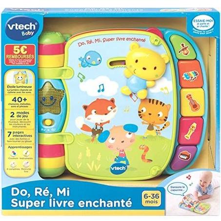Do, Ré, Mi super livre enchanté bleu