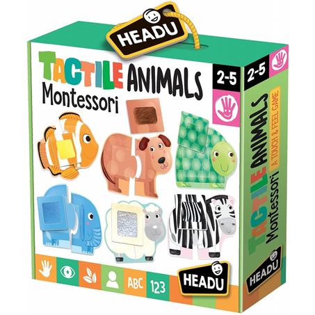 Tactile Animals Montessori -Headu
