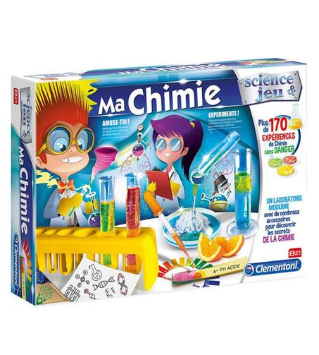 CLEMENTONI Science & Jeu - Ma première chimie - Jeu scientifique