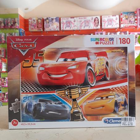 Disney Cars - 180 pièces - Supercolor Puzzle