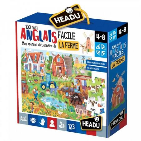 Anglais Facile 100 Mots La Ferme - Headu