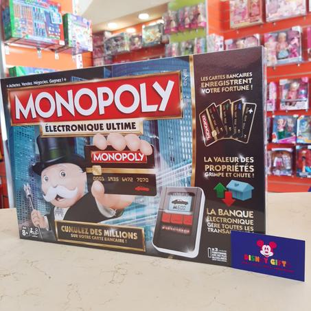 Monopoly Electronique Ultime - Jeu de Societe - Jeu de Plateau - Version française