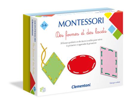 Montessori -Des formes et des lacets