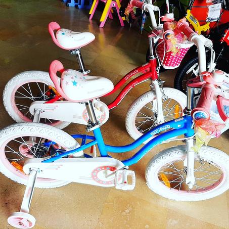 vélo Royalbaby 16" Stargirl (rose/bleu)