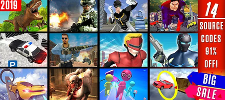 Deeko Games Ultra Unity Bundle: 14 Games worth $2,787 USD -91% OFF NOW!