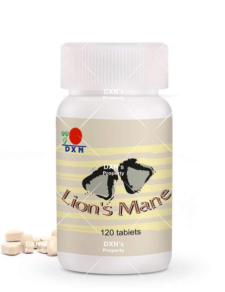 DXN LION'S MANE TABLET 120'S  120 TABLETS X 300 MG فطر عرف الأسد