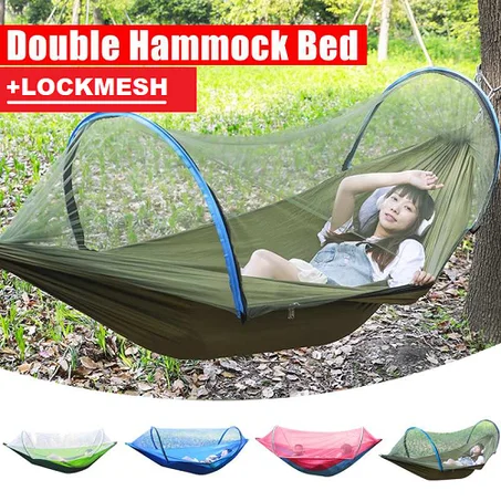 Lockmesh Camping Netted Hammock