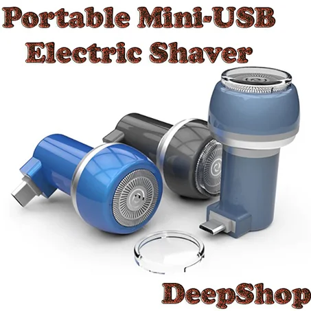 Portable Mini-USB Electric Shaver