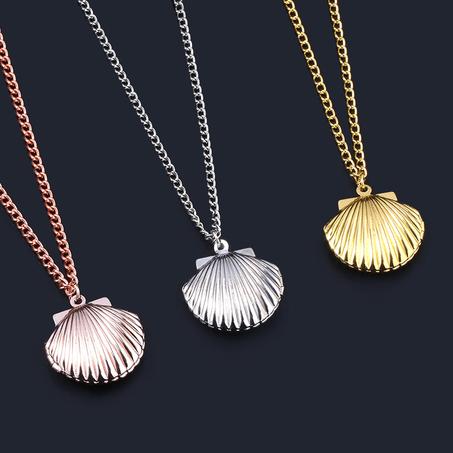 shell pendant locket