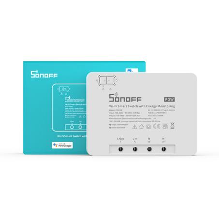 Sonoff | Pow R3 | Wifi | Surveillance de la consommation, du courant et de la tension