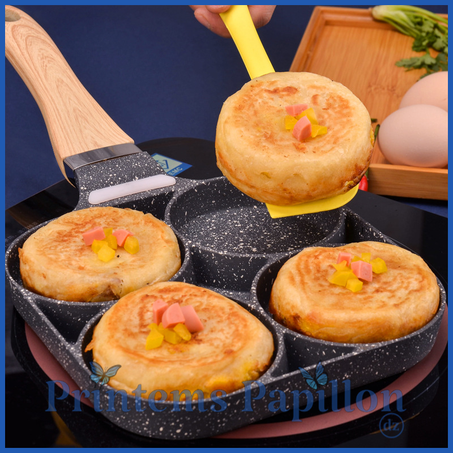 المقلاة المتميزة ب 4 تقسيمات