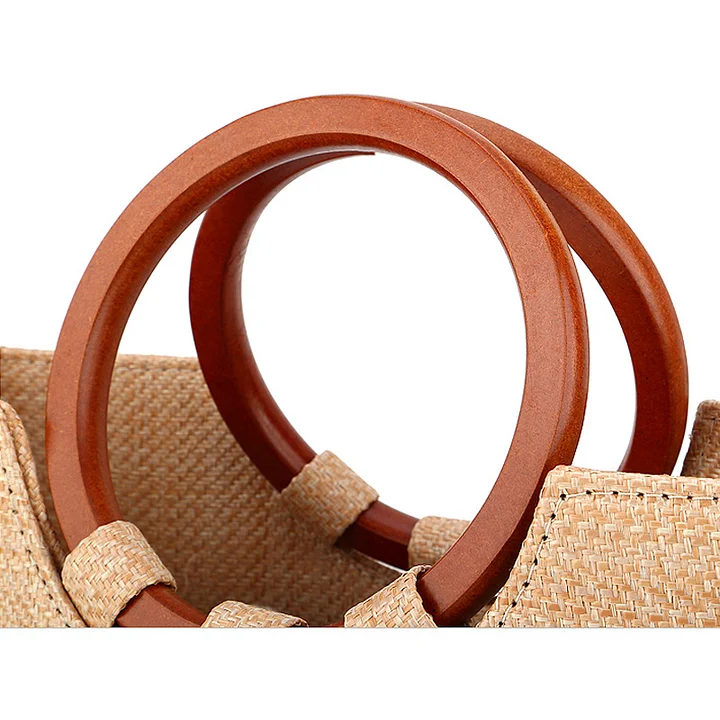 Sac à main en paille