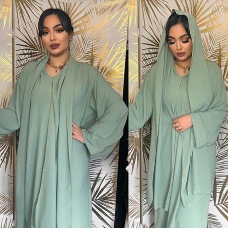 Abaya Châle (REF232)