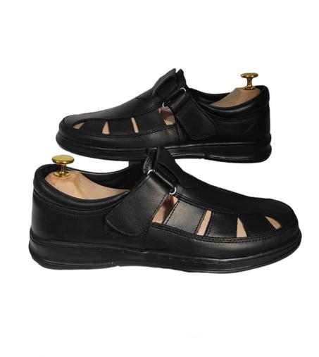 صندل جلدي رجالي مريح بتصميم كلاسيكي