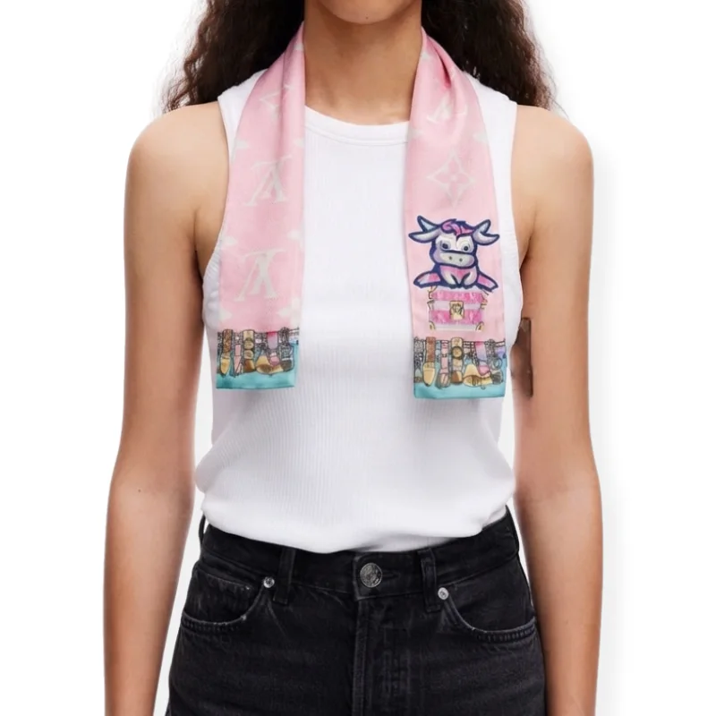 Bandeau Rose Mascot