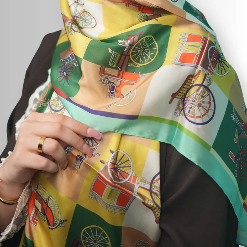 Foulard Demi-Soie 