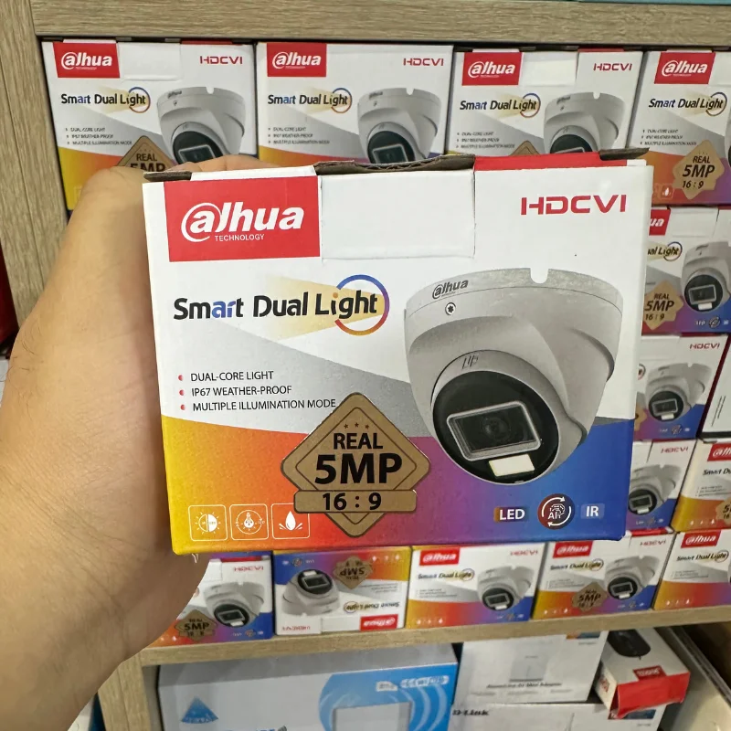 ALHUA SMART DUAL LIGHT HDCVI 5MP ROUNDED