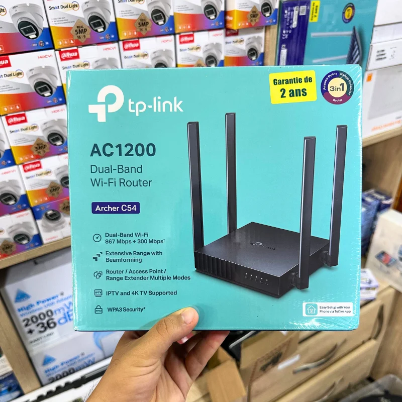 TP LINK AC1200 WIFI ROUTER ARCHER C54