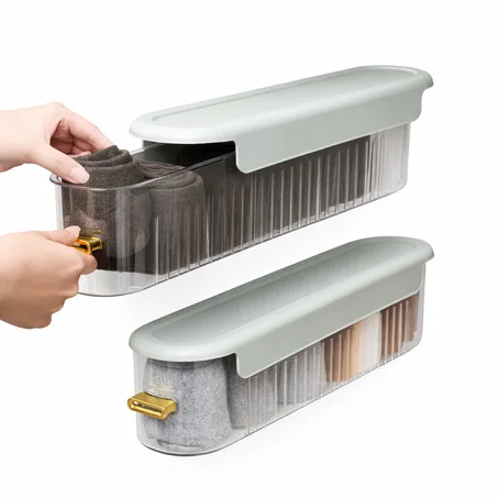 منظم الجوارب والملابس الداخلية – تثبيت جداري ذكي