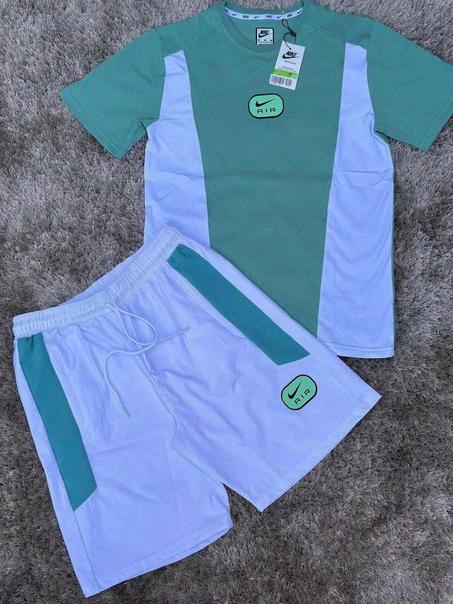 Ensemble Air Nike green&white