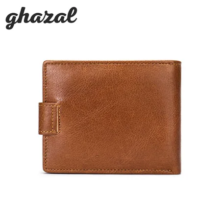 Vintage leather wallet for men